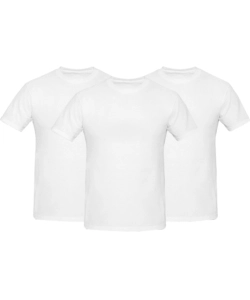 Kapriol tris t-shirt da lavoro bianco, tg m